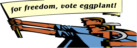 Vote Eggplant